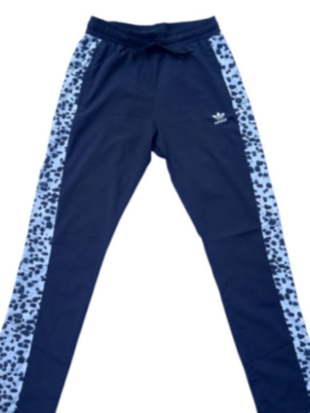Adidas Animal‑Print Track Pants Women’s XS Black White